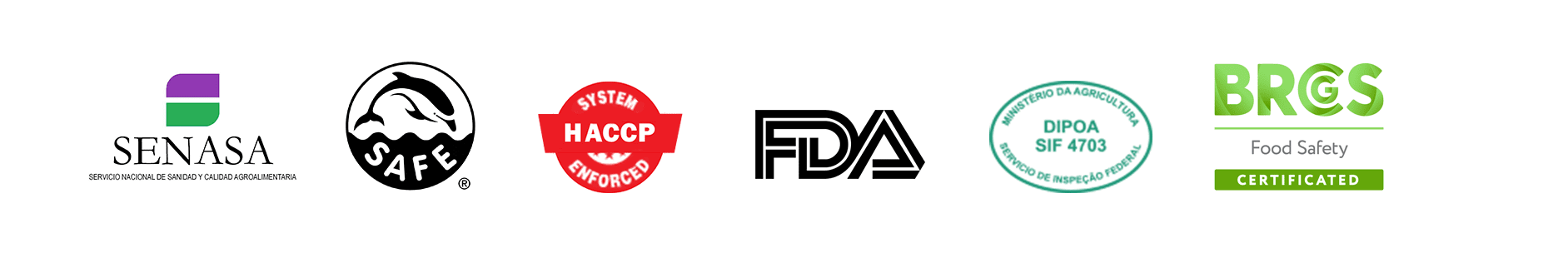 Galapesca Certifications: MSC, Dolphin Safe, IFS Food, BRCGS, Kosher, BASC